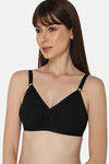 Naidu Hall Cotton Double Layered Non Wired Full Coverage Saree Bra (Pack of 3) - Multicolor — thumbnail 4